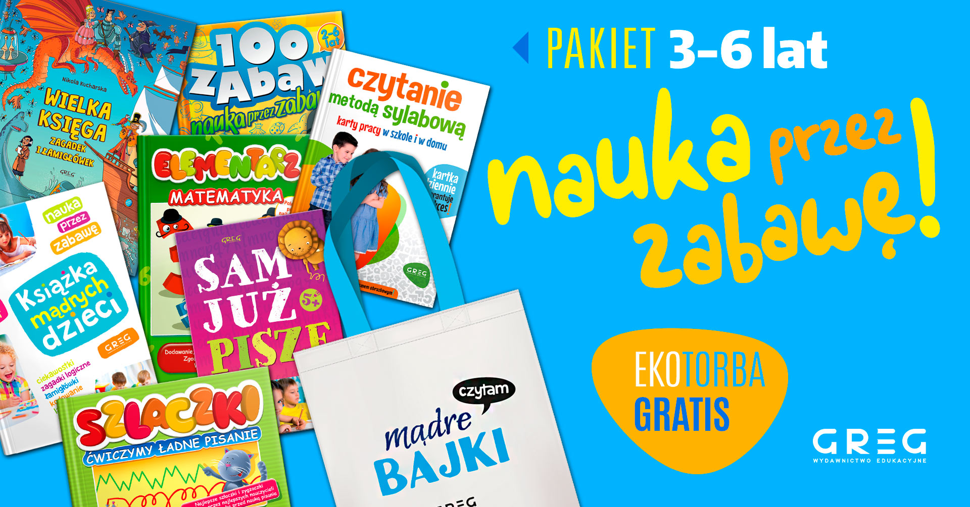 Nauka przez zabaw�! + torba gratis